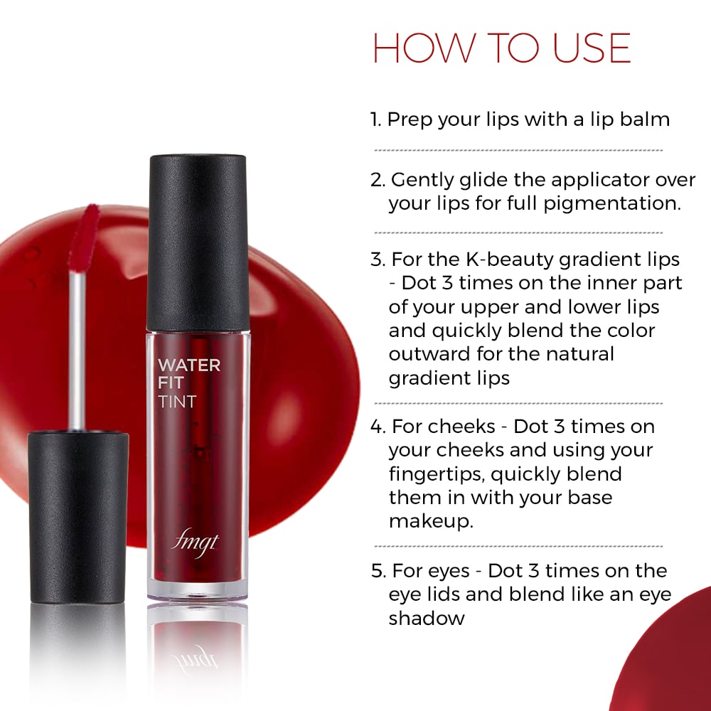 Water Fit Lip Tint - Red Signal