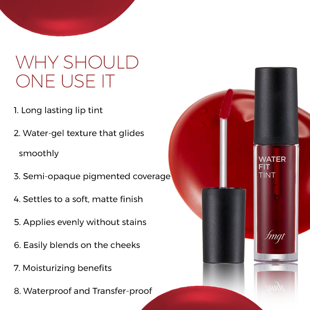 Water Fit Lip Tint - Red Signal