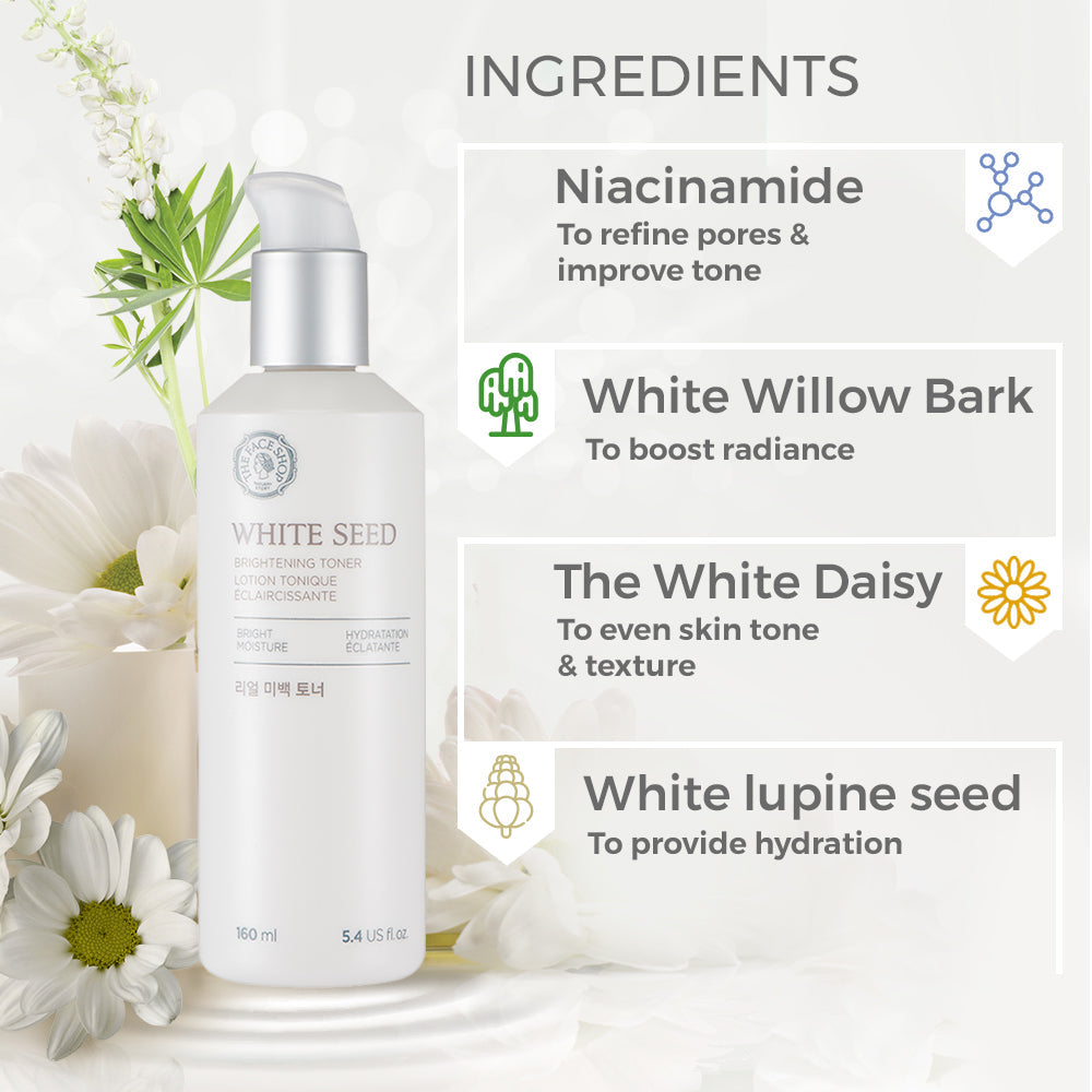 White Seed Brightening Toner