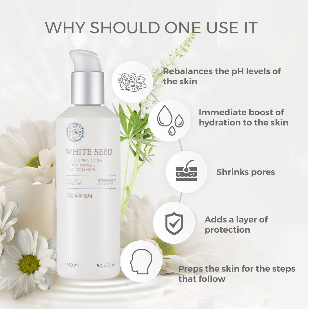 White Seed Brightening Toner