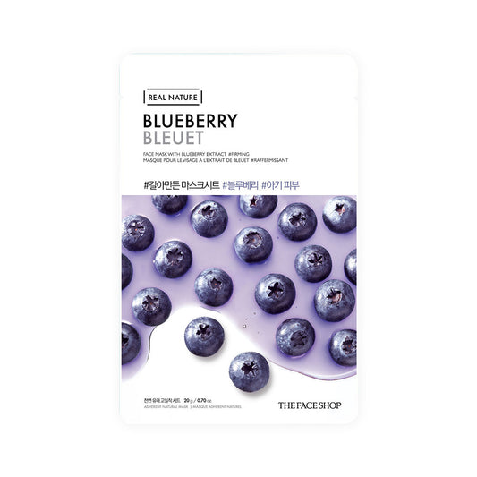 Real Nature Blueberry Face Mask