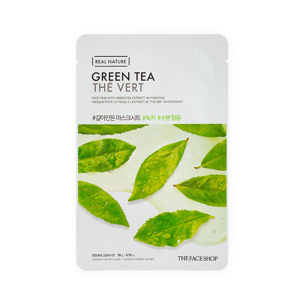 Real Nature Green Tea Face Mask