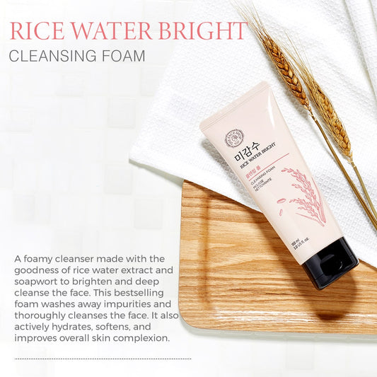 Rice Water Bright Cleansing Foam 150 ml