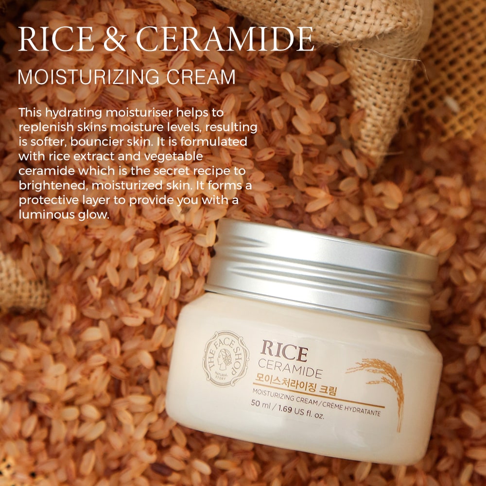 Rice & Ceramide Moisturizing Cream