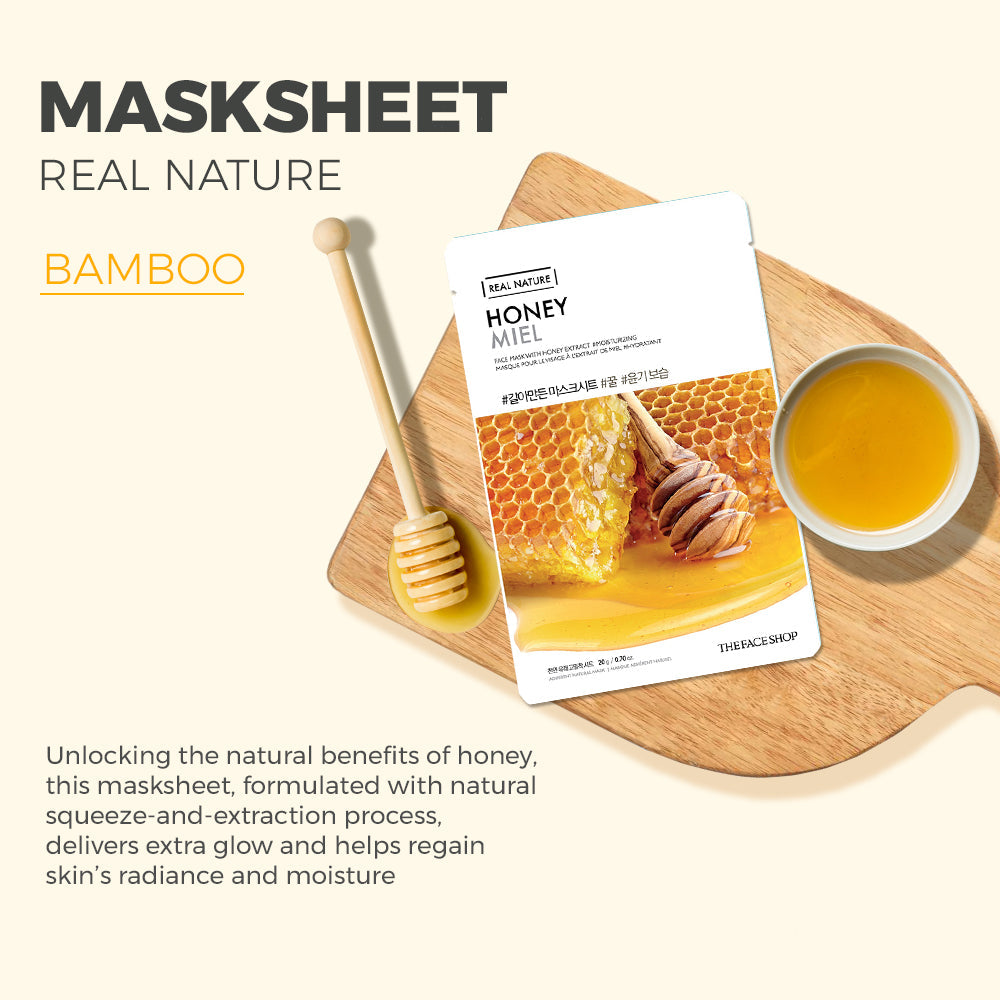 Real Nature Honey Face Mask