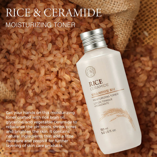 Rice & Ceramide Moisturizing Toner