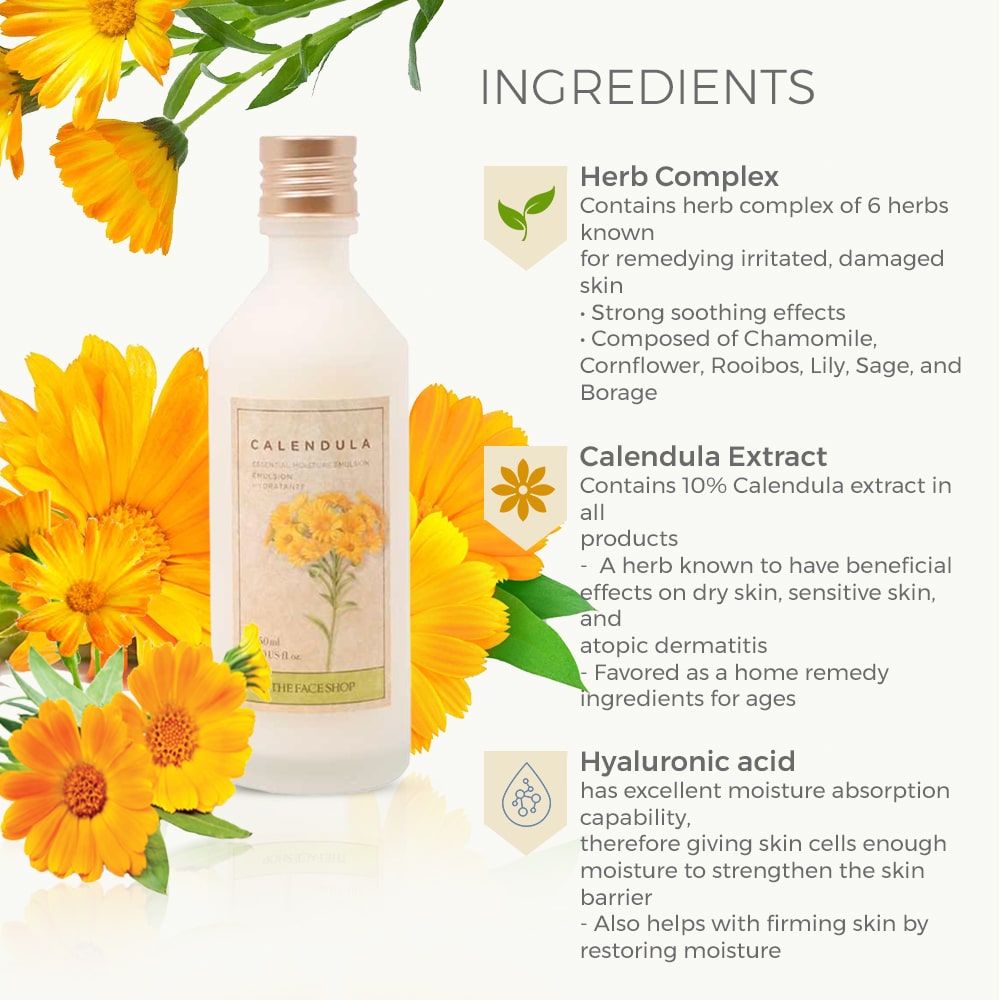 Calendula Essential Moisture Emulsion