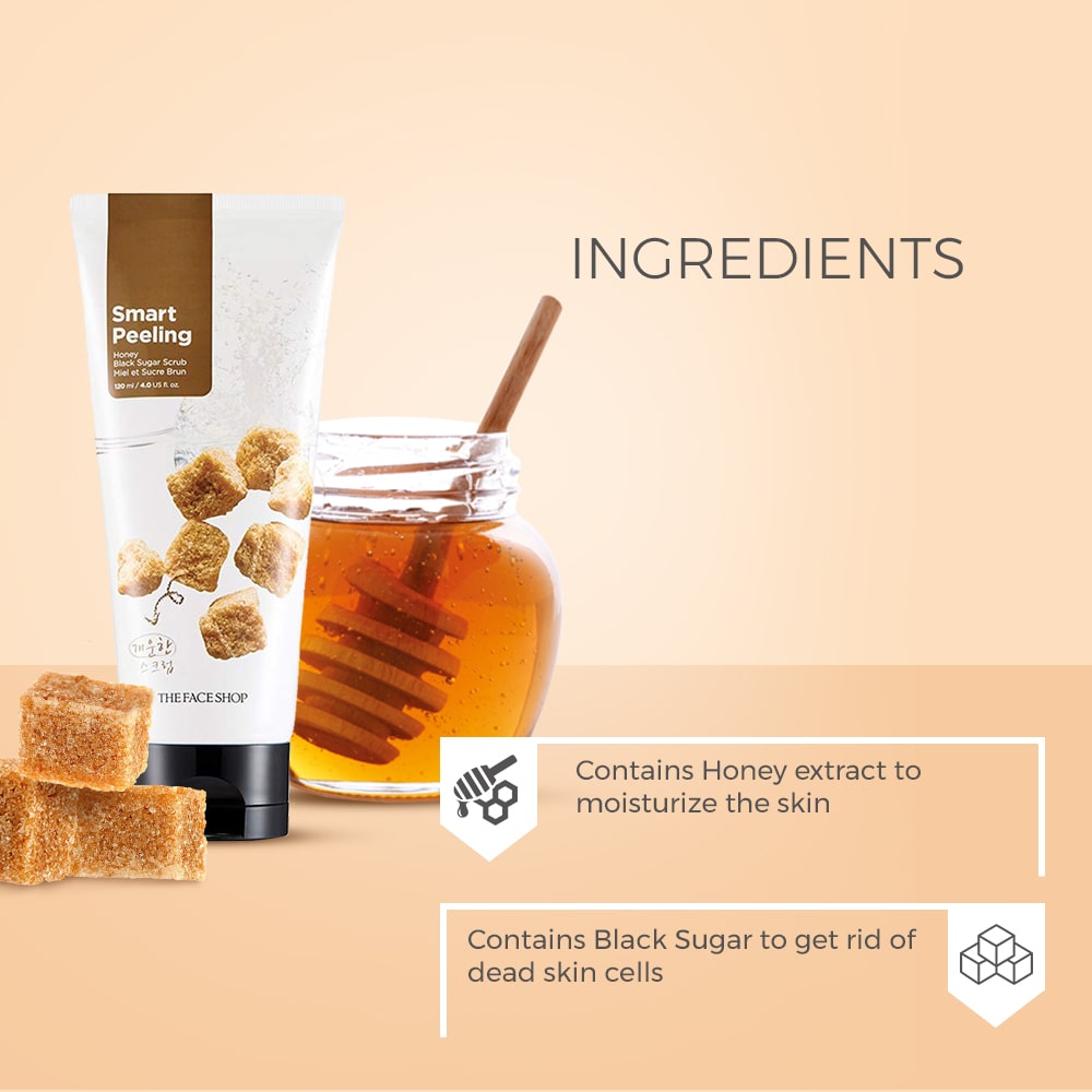 Smart Peeling Honey Black Sugar Scrub