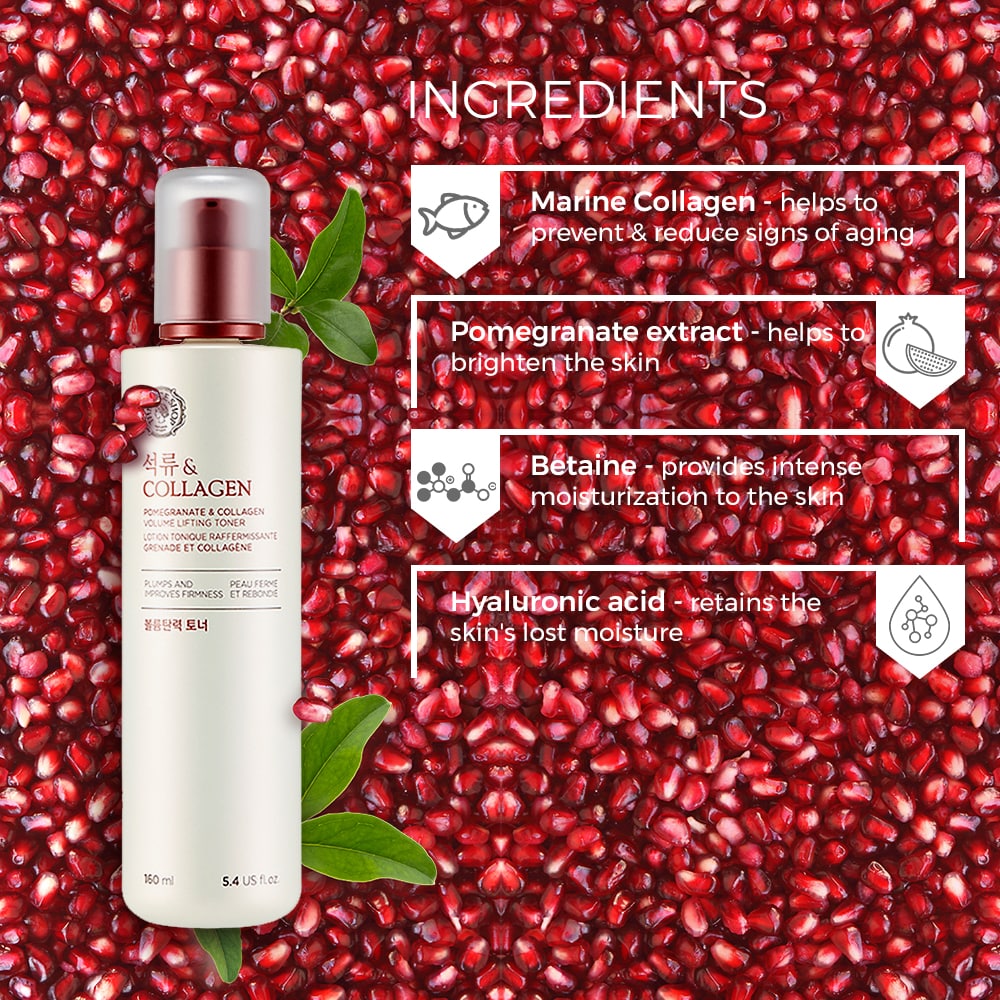 Pomegranate And Collagen Volume Lifting Toner