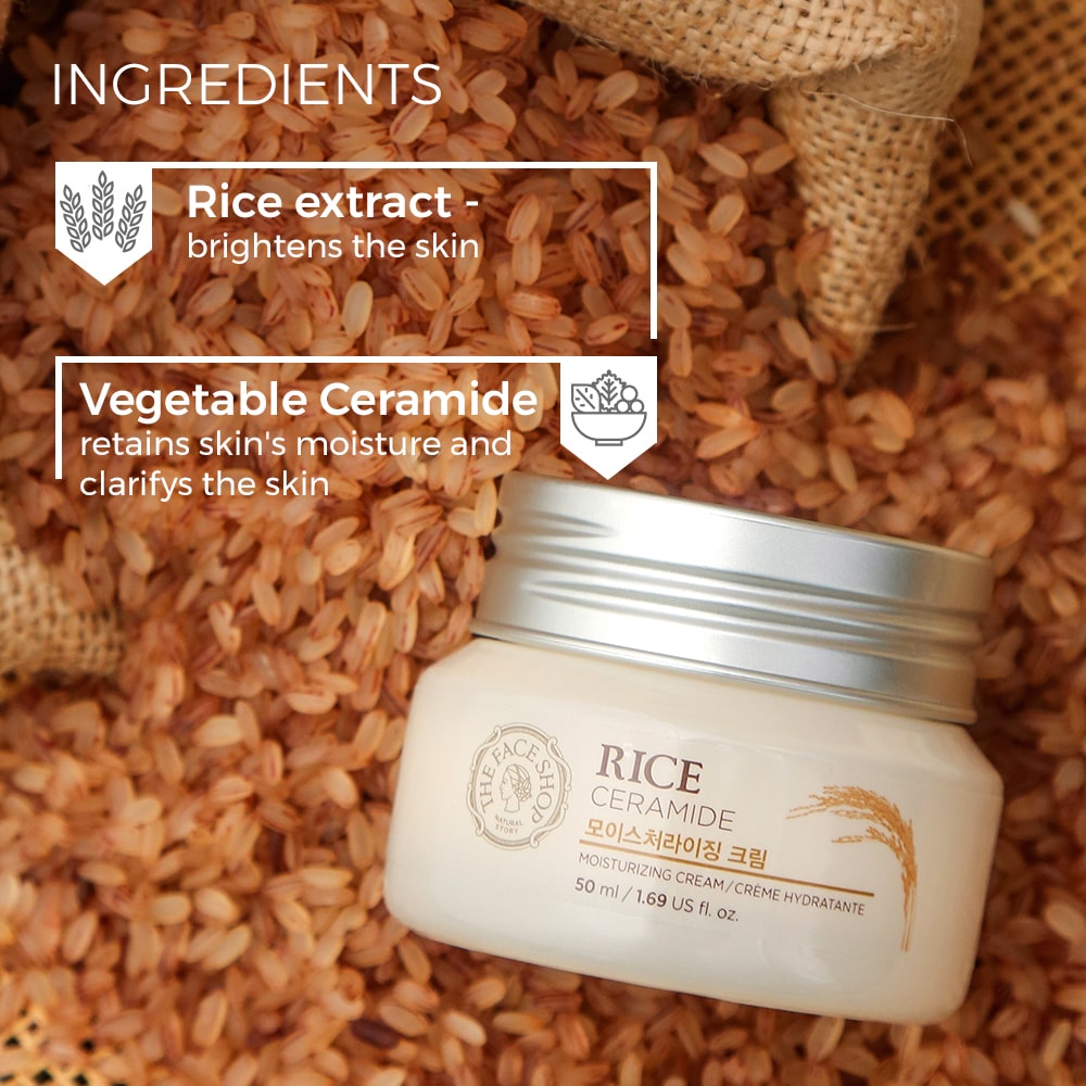 Rice & Ceramide Moisturizing Cream