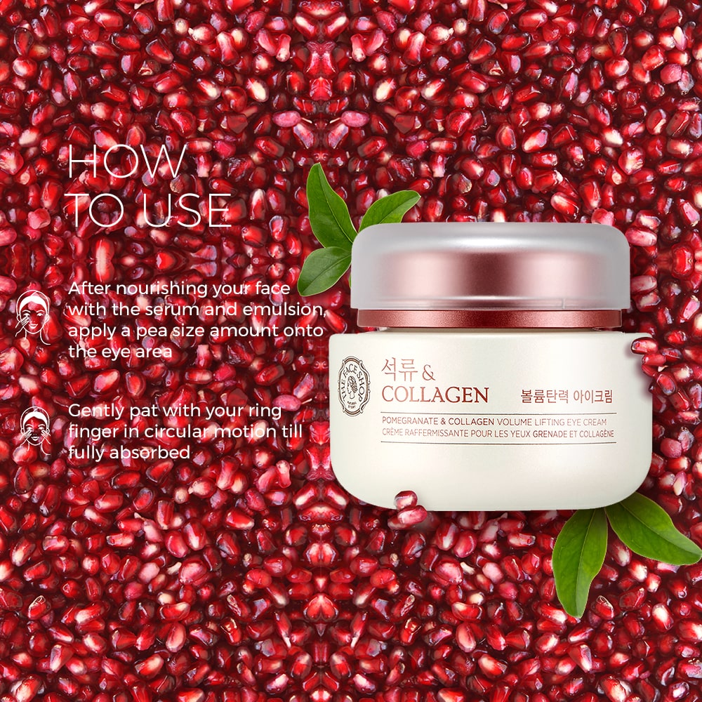 Pomegranate and Collagen Volume Lifting Eye Cream