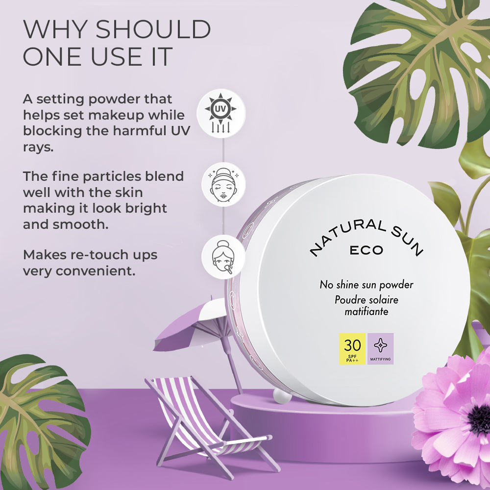 NaturalSun Eco No Shine Sun Powder