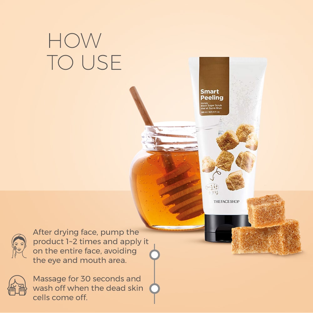 Smart Peeling Honey Black Sugar Scrub