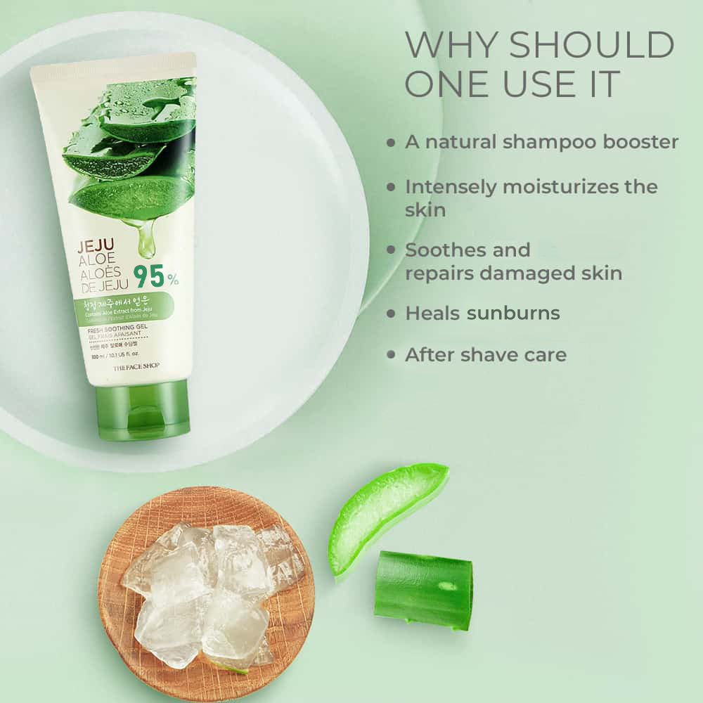 Jeju Aloe Fresh Soothing Gel Tube