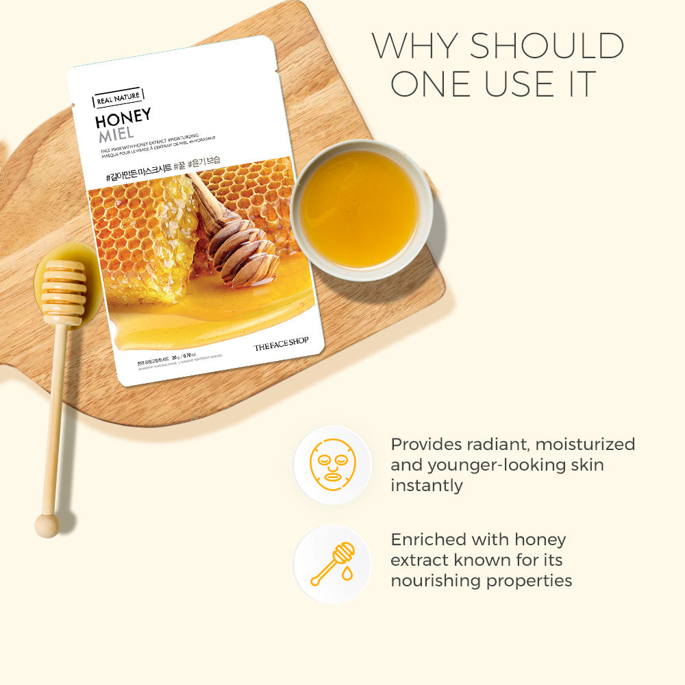 Real Nature Honey Face Mask