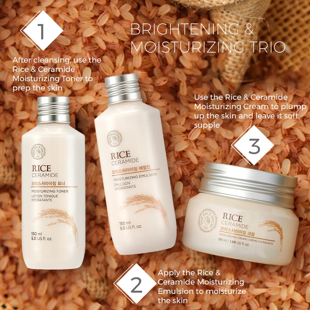 Rice & Ceramide Moisturizing Toner