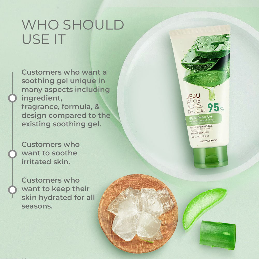 Jeju Aloe Fresh Soothing Gel Tube