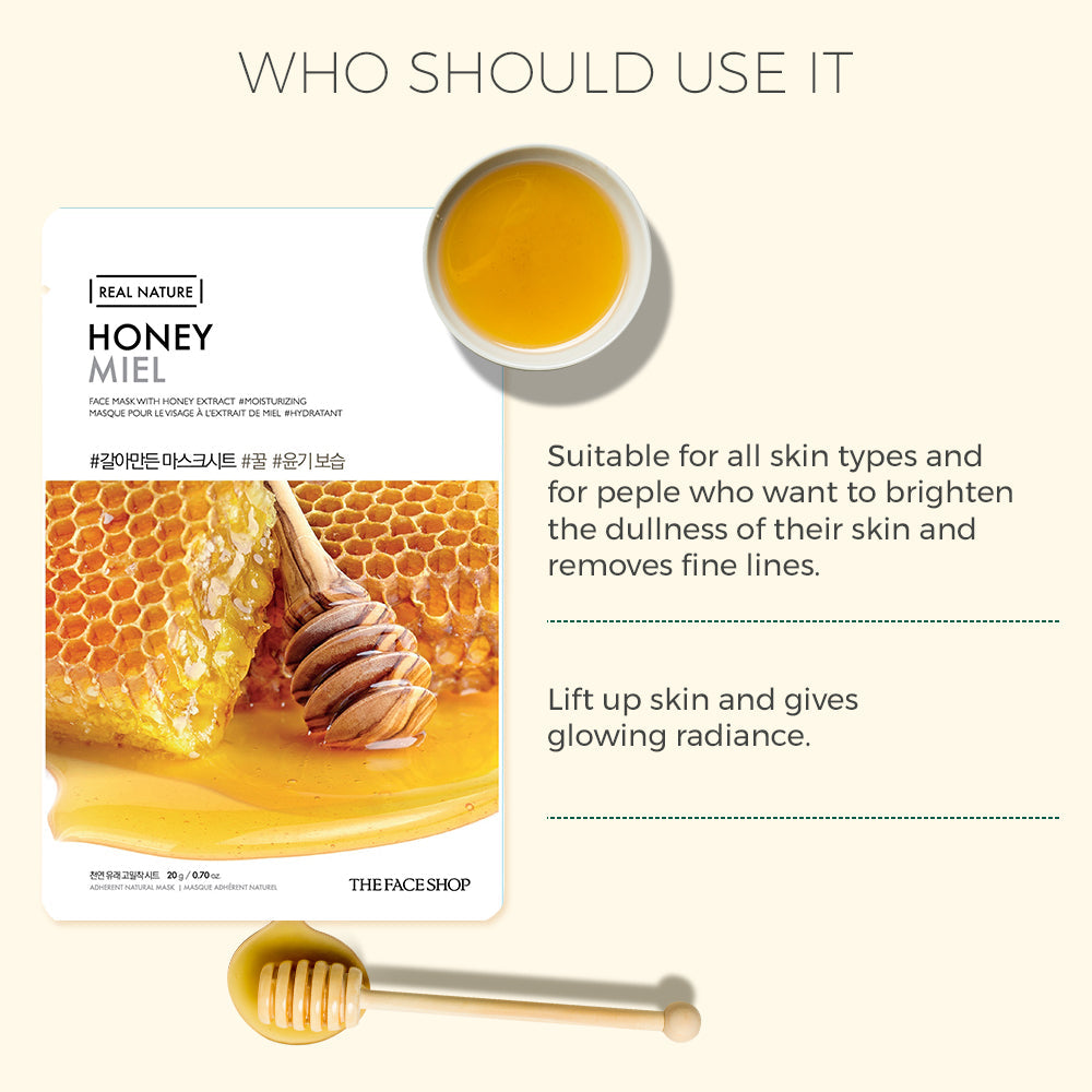 Real Nature Honey Face Mask