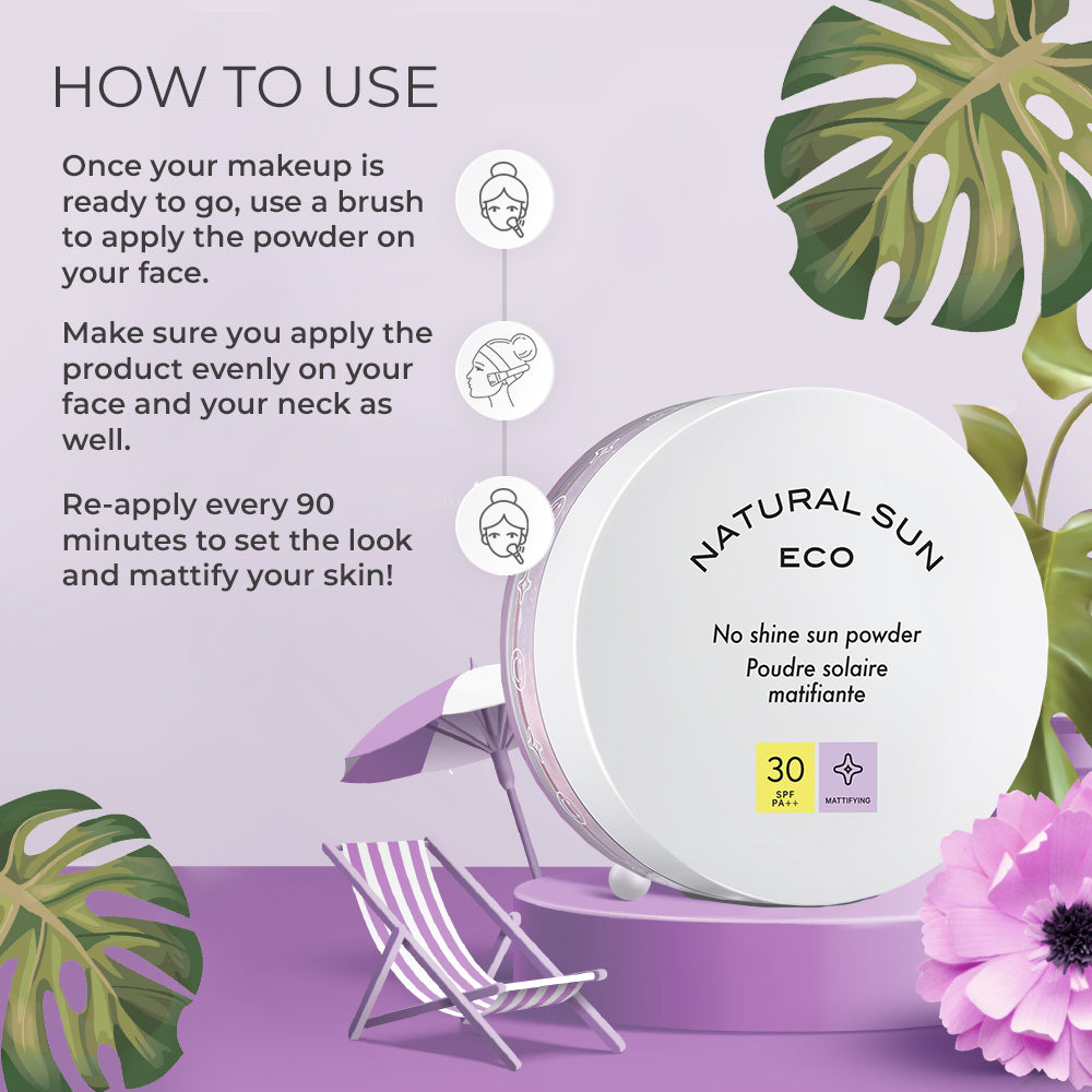 NaturalSun Eco No Shine Sun Powder