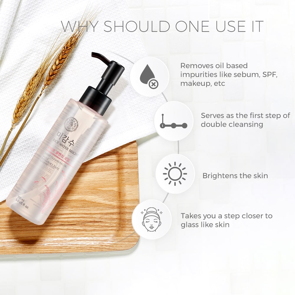 Rice Water Bright Light Cleansing Oil