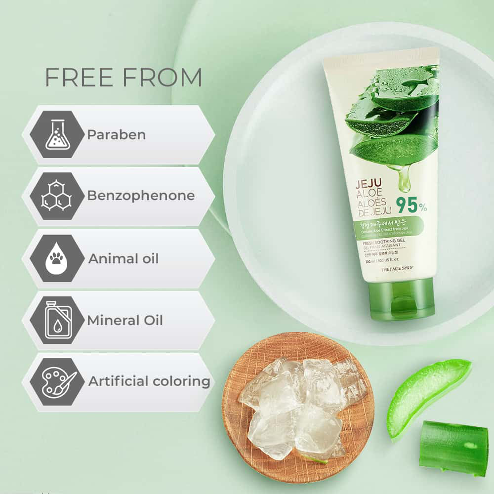 Jeju Aloe Fresh Soothing Gel Tube