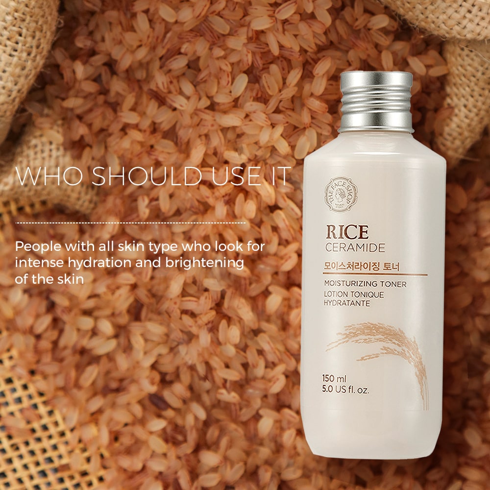 Rice & Ceramide Moisturizing Toner