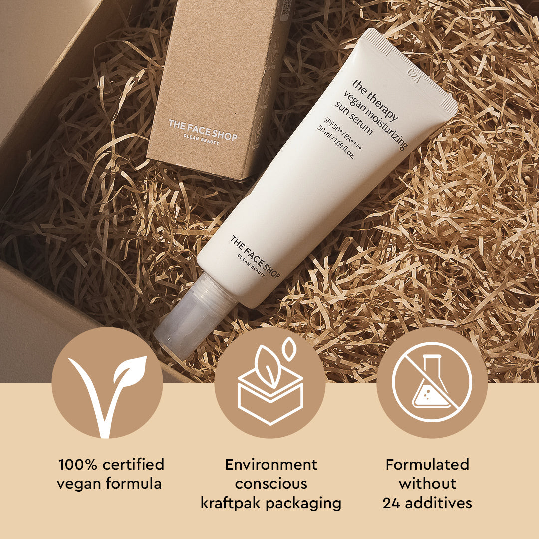 The Therapy Vegan Moisturizing Sun Serum