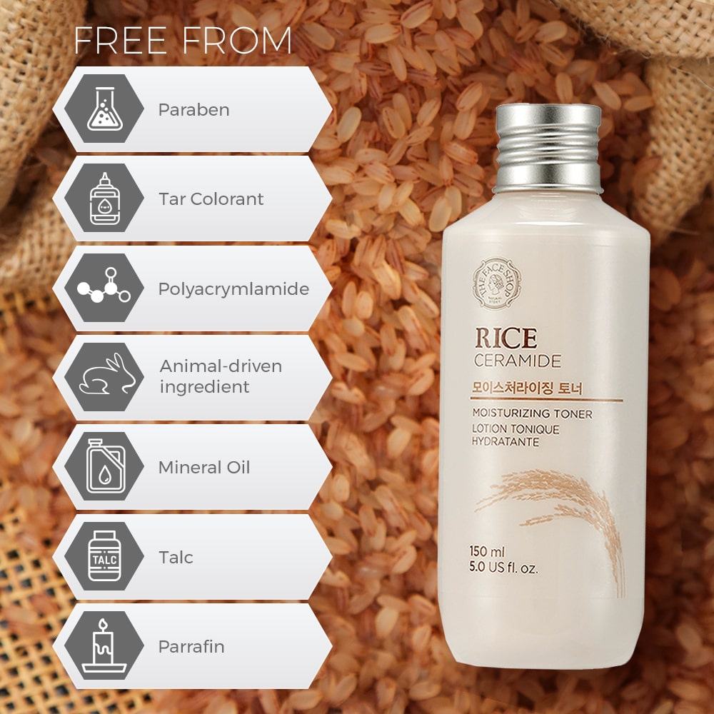 Rice & Ceramide Moisturizing Toner